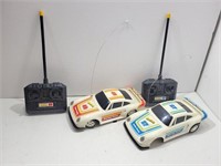 (2) Radio Shack R/C Cars with Controllers