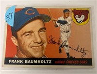 1955 Topps Frank Baumholtz #172