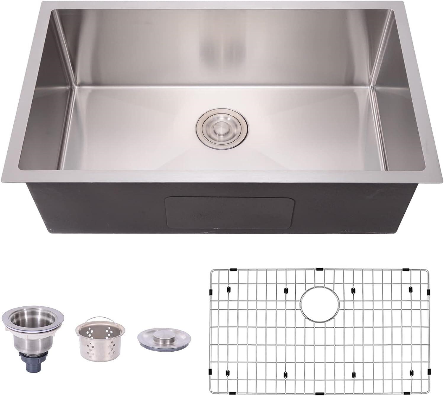 TopCraft Undermount Sink (30x18x10)