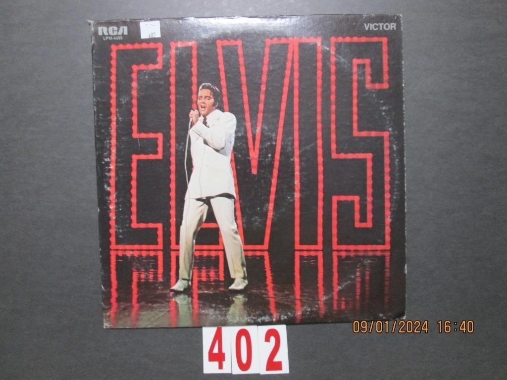 June 2024 Collectible Record Albumns - Elvis & Others