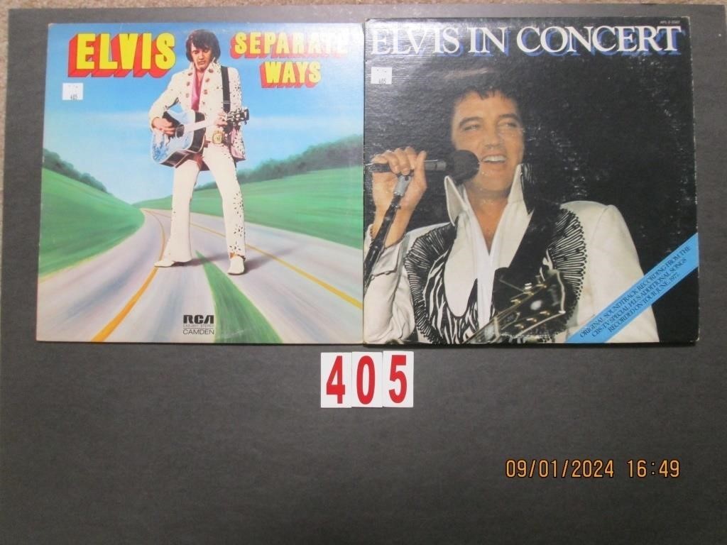 June 2024 Collectible Record Albumns - Elvis & Others