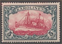 CAROLINE ISLAND #19 MINT FINE-VF H