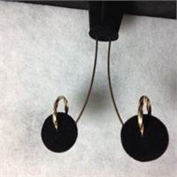 14kt Gold Twist Earrings