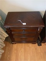 Wood nightstand that matches lot 1