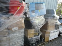 Pallet of mowers and miscellaneous