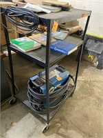 Large Mobile cart tech 3 shelves
