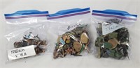 3 Bags Of Wwii Soldiers British Italian French