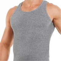 Men's 2-Pack of A-Shirt Tank Tops - Grey