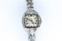 14K White Gold Tradition Ladies Watch