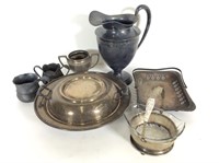 Lot of Antique/Vintage Silverplate