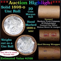 ***Auction Highlight***  Full solid date 1898-o Un