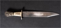 19th Century George Woodhead Sheffield Bowie Knife