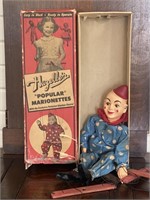 Hazelle's Clown Marionette