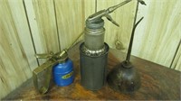 3 Oil Cans