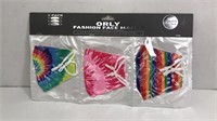3 Multicolored Masks Sealed Orly