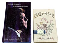 (2) Books - John F. Kennedy, Cheerful