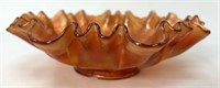 Fenton Autumn Acorn Candy Dish