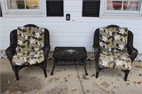 3 Pieces of Wicker Furniture