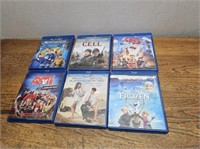 6 BLURAY's