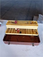 Tackle box with some tackle