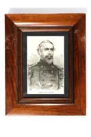 Civil War Framed Portrait