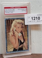 Marilyn Monroe graded card