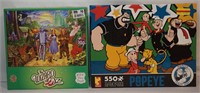 Popeye & Wizard of OZ Puzzles