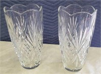 2 Festonne Petillant Classic Vases 12" $75