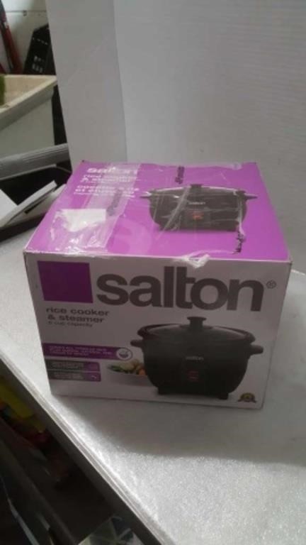 Slaton rice cooker & steamer tested