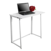 E9386  UBesGoo Folding Computer Desk White - 45.