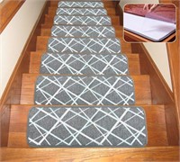 Seloom Modern Non Slip Stair Treads Carpet for