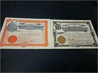 (2) Vintage Share Certificates for Idaho