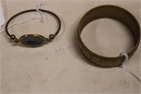 Pair of Brass Bracelets