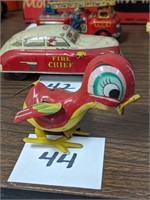 Mikuni Tin Windup Toy Bird