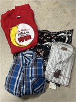 Dress Shirt, Tim Hortons T-shirt, Button-up Shirt