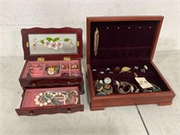 Jewelry Boxes w/ Jewelry