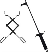 $50 Fire Poker for Fire Pit and Fire Tongs