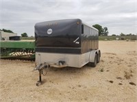 LL- 1999 WELLS CARGO AND MOTORCYCLE TRAILER.