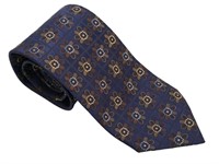 Ermenegildo Zegna Blue Floral Nwt Neck Tie 4860