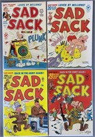 4pc Sad Sack Comics #11, 20, 22 & 23 Harvey Comics