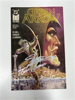 Autograph COA Green Arrow Comics