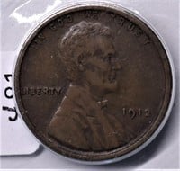 1912 LINCOLN CENT VF