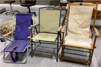 3-Folding lawn chairs
