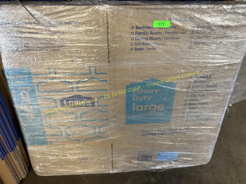 4 ct Lowe’s large heavy duty boxes