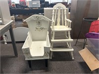 Cradle And High Chair