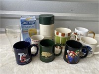Assorted Cups, Coke Glass & more