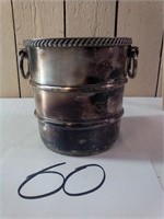 SILVER PLATED GORHAM CO. ICE BUCKET