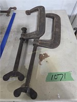 Two 8-in c. Clamps