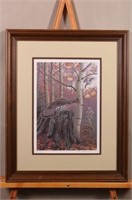 Framed and Matted Print by Rod Lawrence of