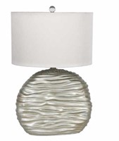 Lamp Wavy Gold Base